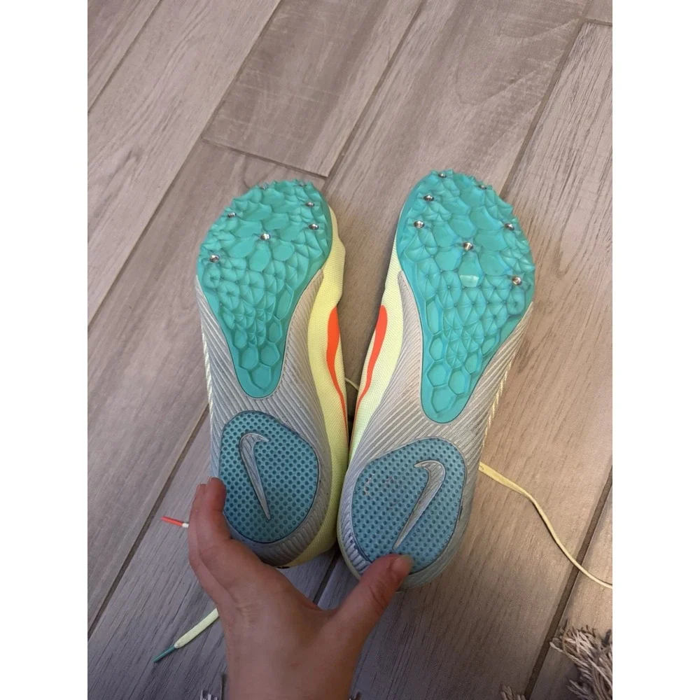 Nike Track Spikes Size 15 Men‎ Volt Zoom Rival Shoes Running Sprint AH1020-700